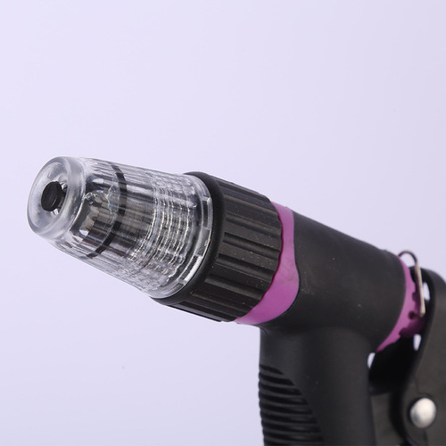 Manufacturer supply small purple nozzle car wash water gun Garden garden irrigation water gun Household car car water gun
