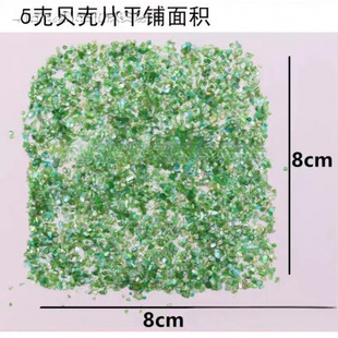 1-2mm Mother-Of-Pearl Flakes Lacquer Painting Lacquerware DIY Manicure Pearl Shell Fragments Lacquer Art Material Resin Glue Filling