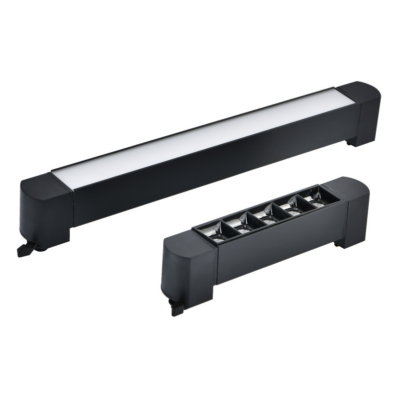 LED magnetic track light embedded home concealed restaurant jewelry cabinet showcase track light open-mounted non-main track