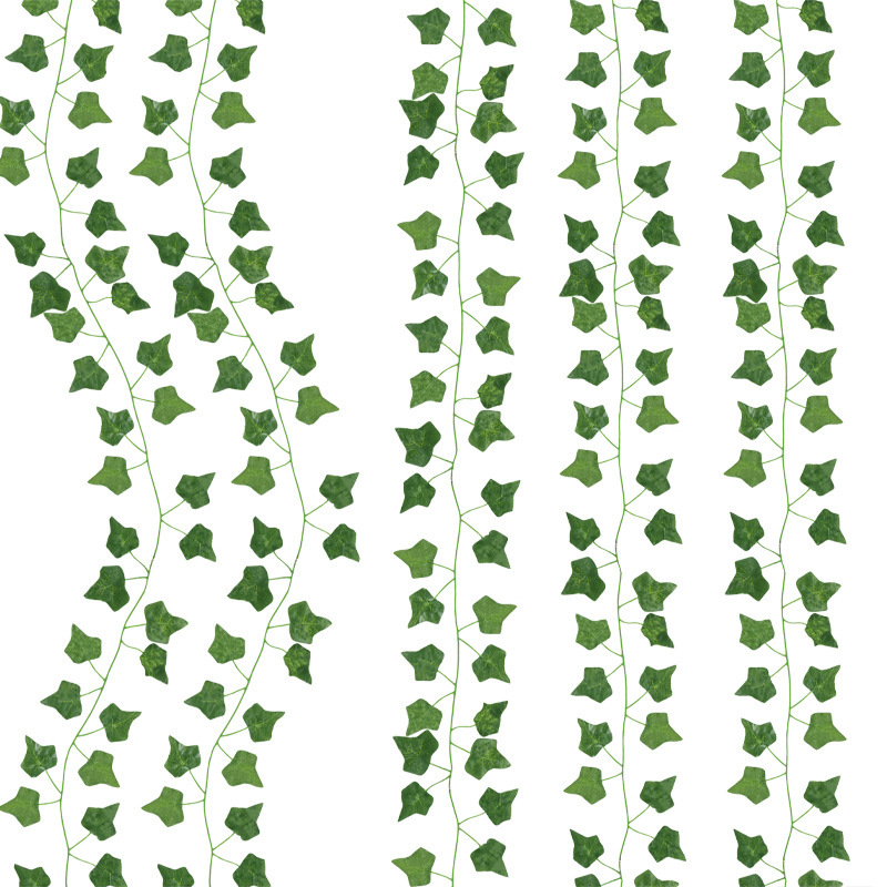 Simulation plant ivy strip home wall window wall hanging decoration creeper rattan fence pipe winding