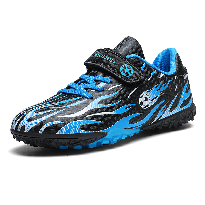 Scarpe da calcio per bambini con velcro per ragazzi campo_voghion.com