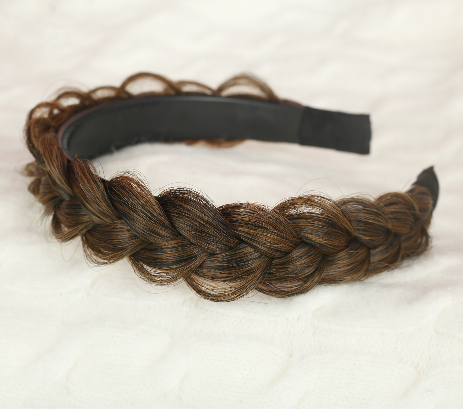 168g Weight Hair Band Hair Accessories Type 1 Piece Quantity Holiday Occasion Synthetics Material Solid Color Pattern Women'S Gender Fashion Style Fashion Solid Color Synthetics Hair Band 1 Piece 1
