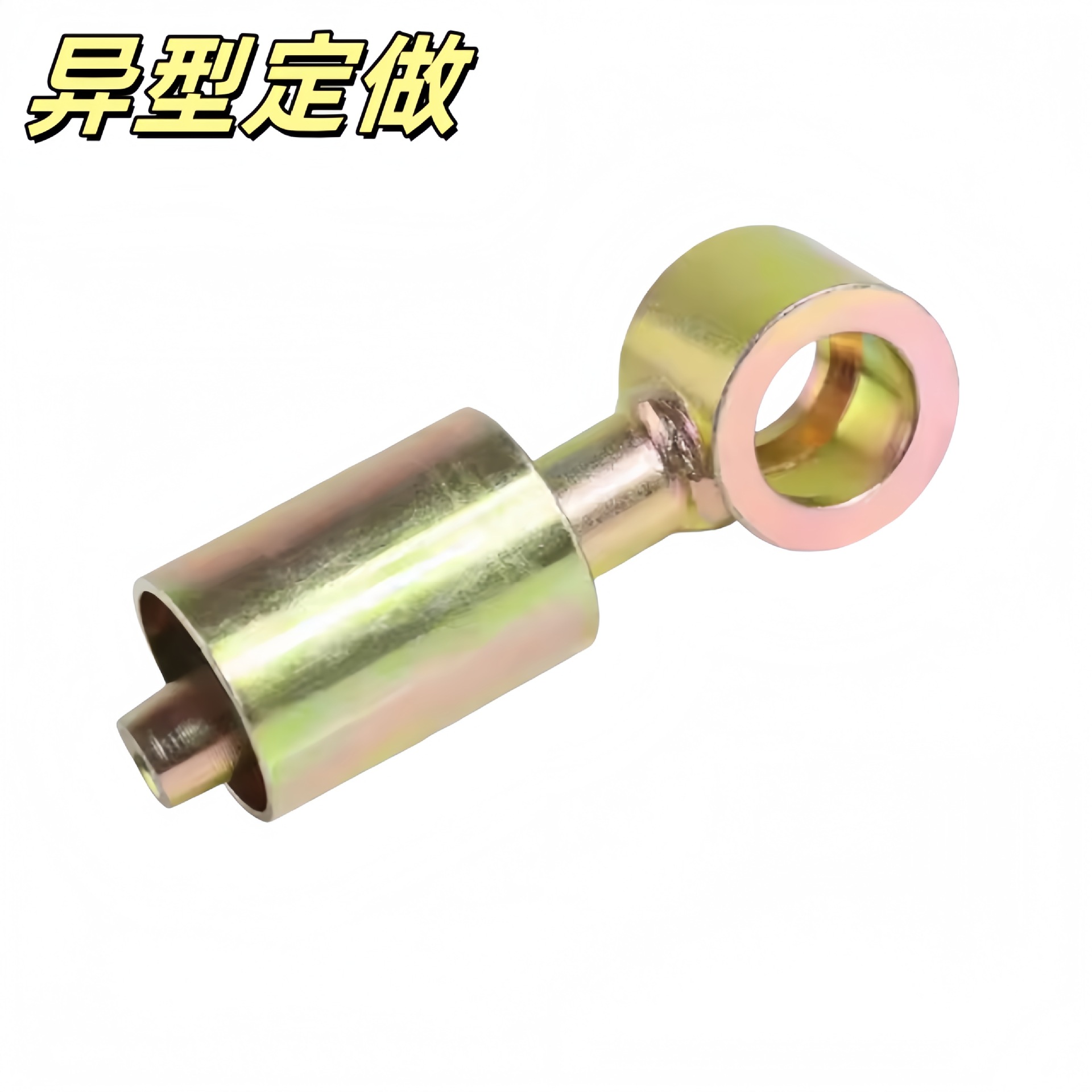 油管球头高压软管夹接头钢丝管液压接头Q型6/8/10/13杆