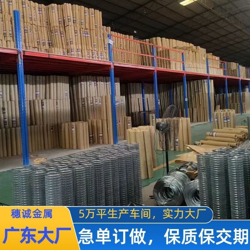 广东现货镀锌电焊网建筑施工保温批灰网网内外墙抹灰钢丝网厂家