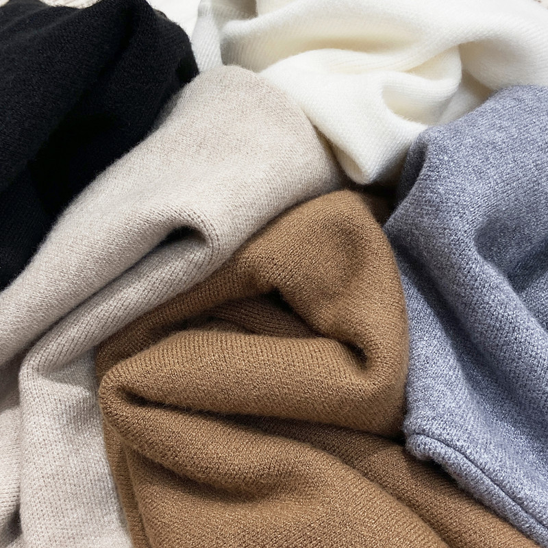 GraceChic Orta Boy Örme Denizkızı Etek Kadınlar İçin 2023 Sonbahar Kış Fransız Retro Çok Yönlü Yüksek Bel Dar Kesim Zarif Yarım Etek_voghion.com