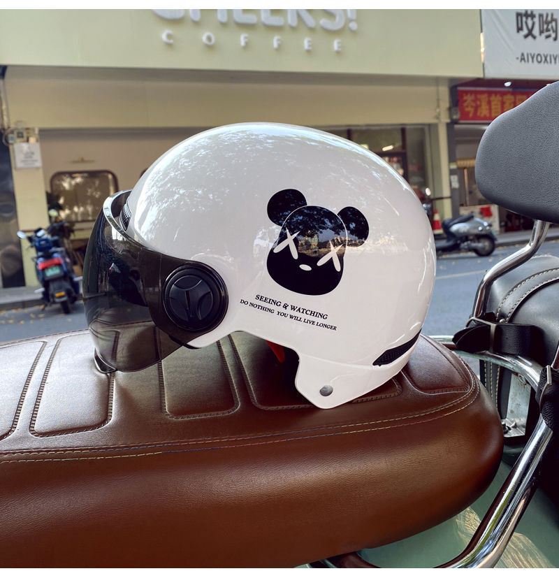 Electric Vehicle Helmet 3C Certified National Standard Sunscreen Safety Helmet