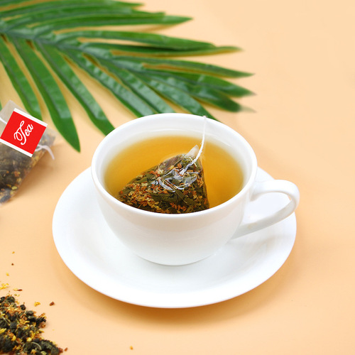 50 packs Osmanthus Oolong Tea Bags, 150g High-Quality Osmanthus Health Food Flower Tea Bozhou Health Tea Sachets