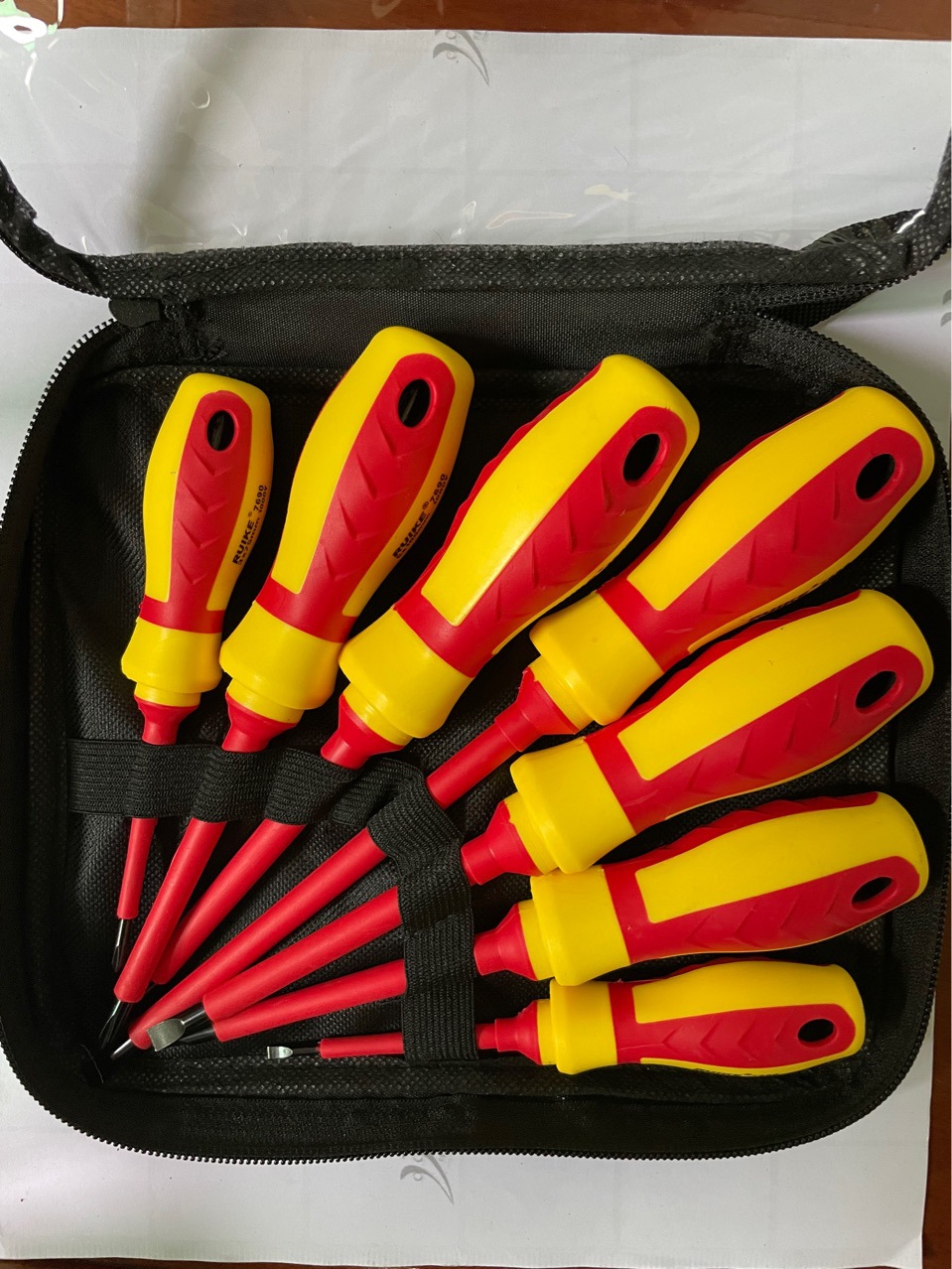 电工套装7pcs电工测电笔螺丝刀套装100v-1000v多功能专用组装便携