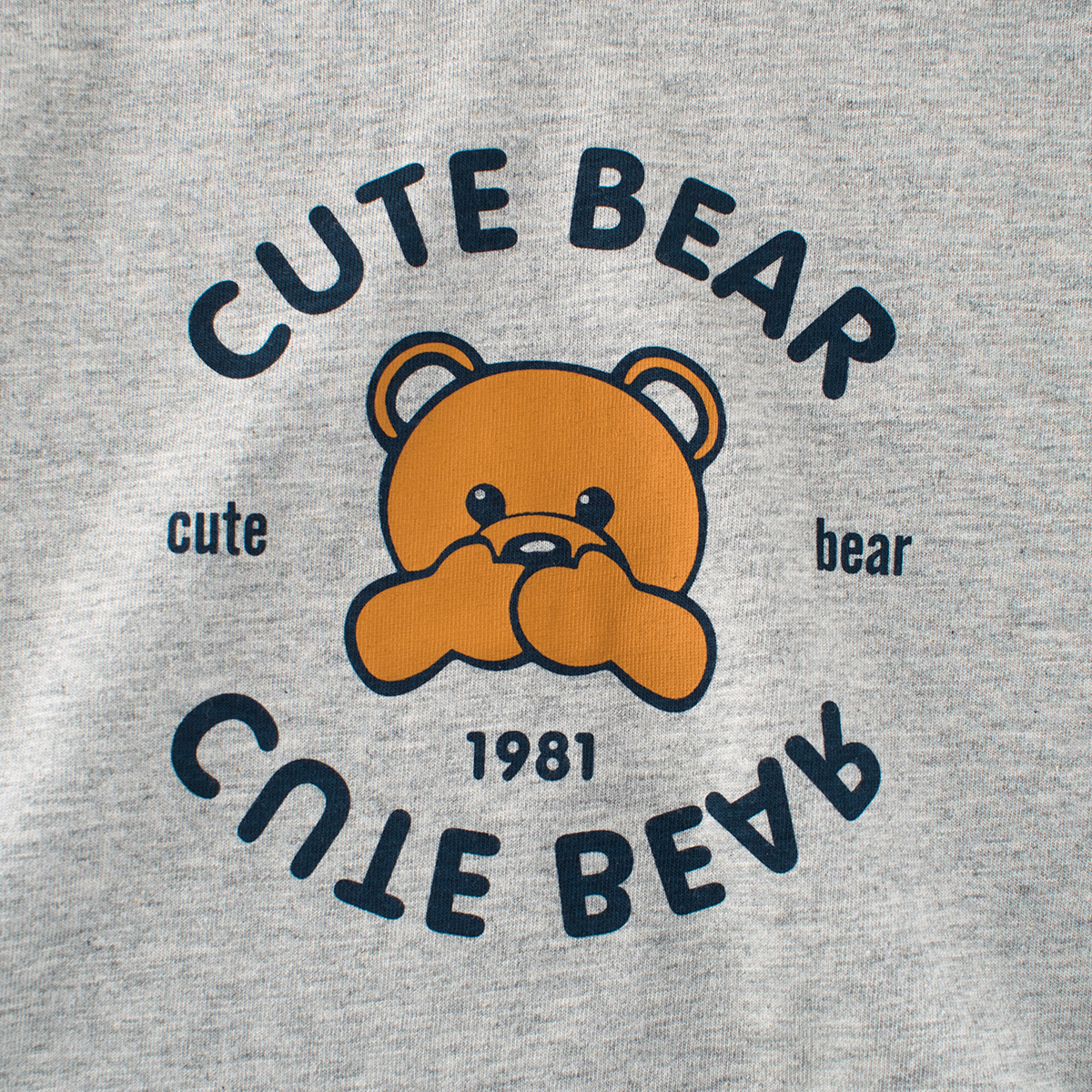 27kids ropa para niños otoño nuevo 2024 oso niños camiseta de manga larga camisa de fondo ropa de bebé cabello de una pieza