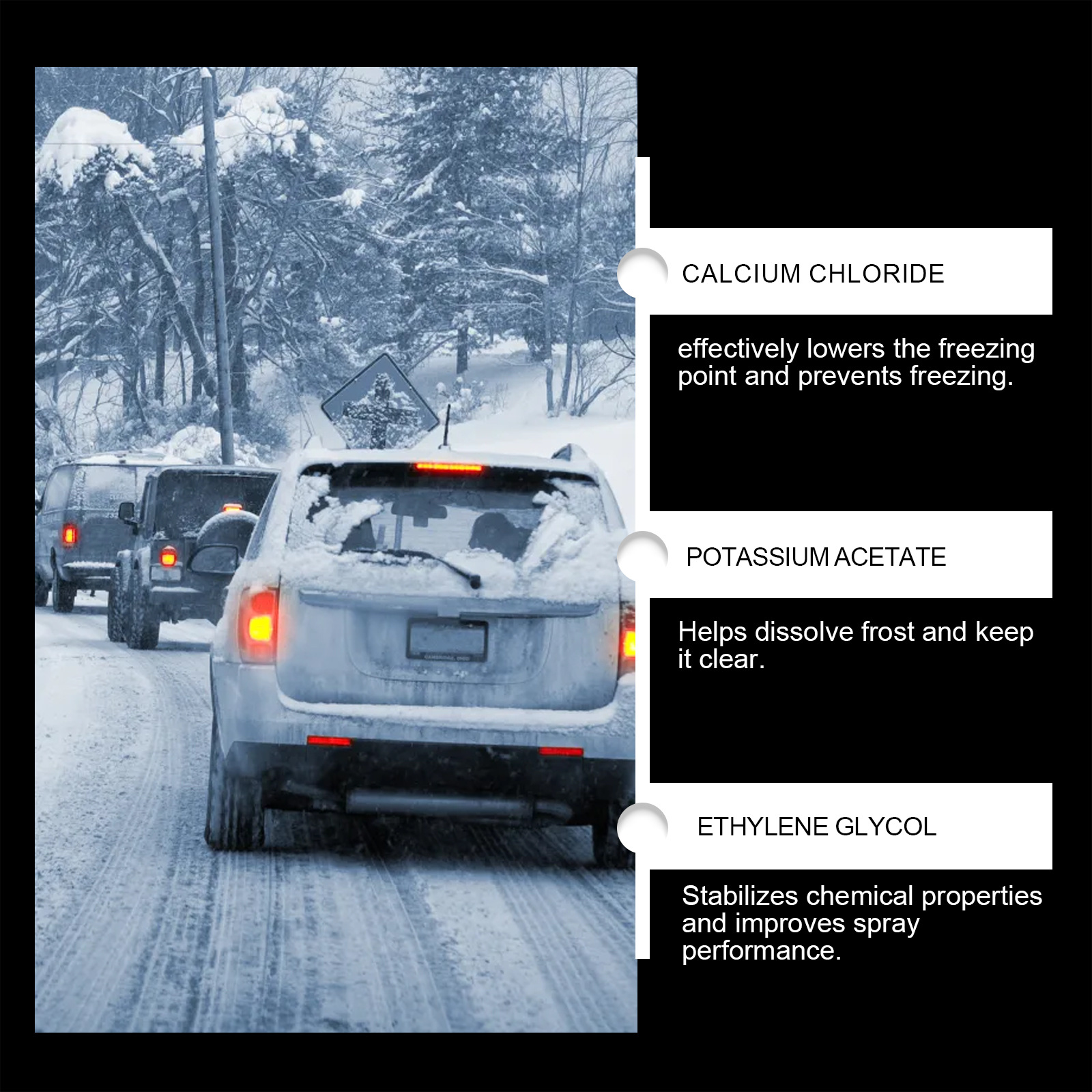 Homonth Windshield Defrosting Spray Car Window Glass Anti-Fog Clear Vision Dust Removal Antifreeze