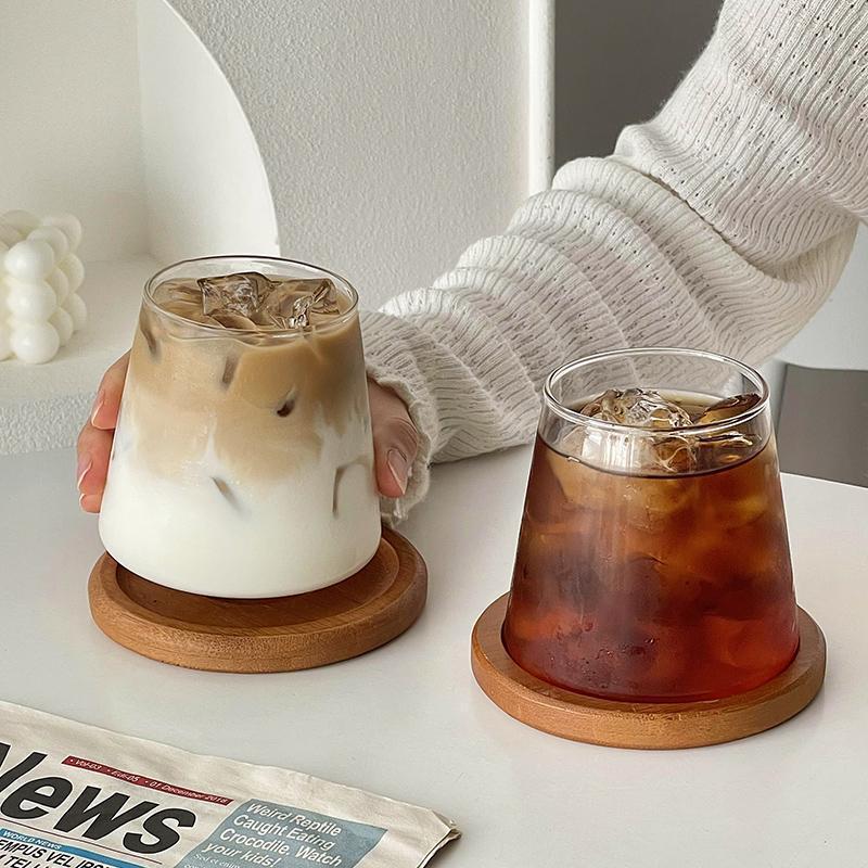 Japanese Heat-Resistant Glass Cup Creative Fuji Landscape Cup Home Breakfast Milk Cup Coffee Cup Whiskey Beer Cup