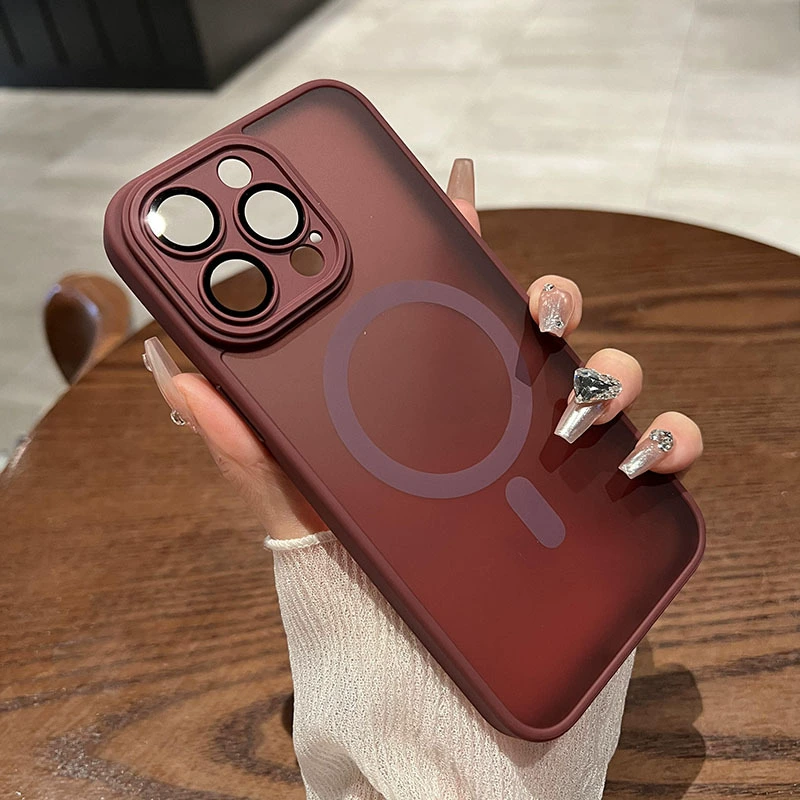 เคสโทรศัพท์ (Apple iPhone 17) พื้นผิวด้านเรียบแบบแมตต์ รองรับ MagSafe กันกระแทก