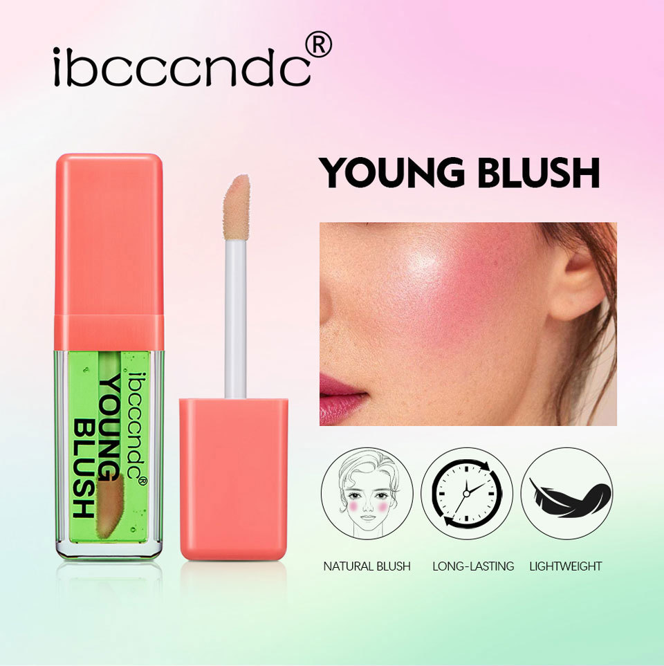ibcccndc Liquid Blush Oil Brightens and moisturizes Blush, Warming liquid blush Specification drawing