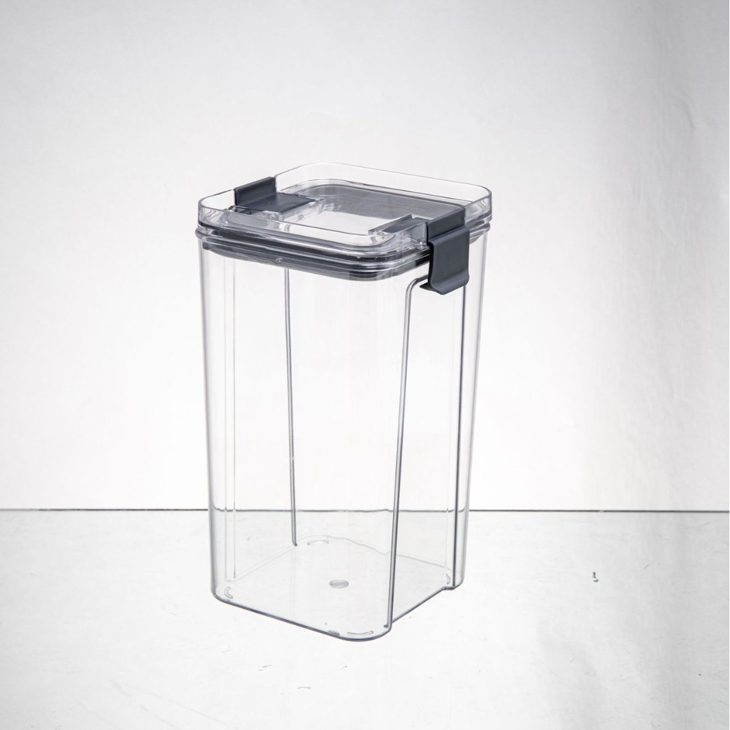 Transfronterizos PET de grado alimenticio lata de sellado a prueba de humedad a prueba de polvo té conservado nueces lata de cereales congelador caja de preservación transparente