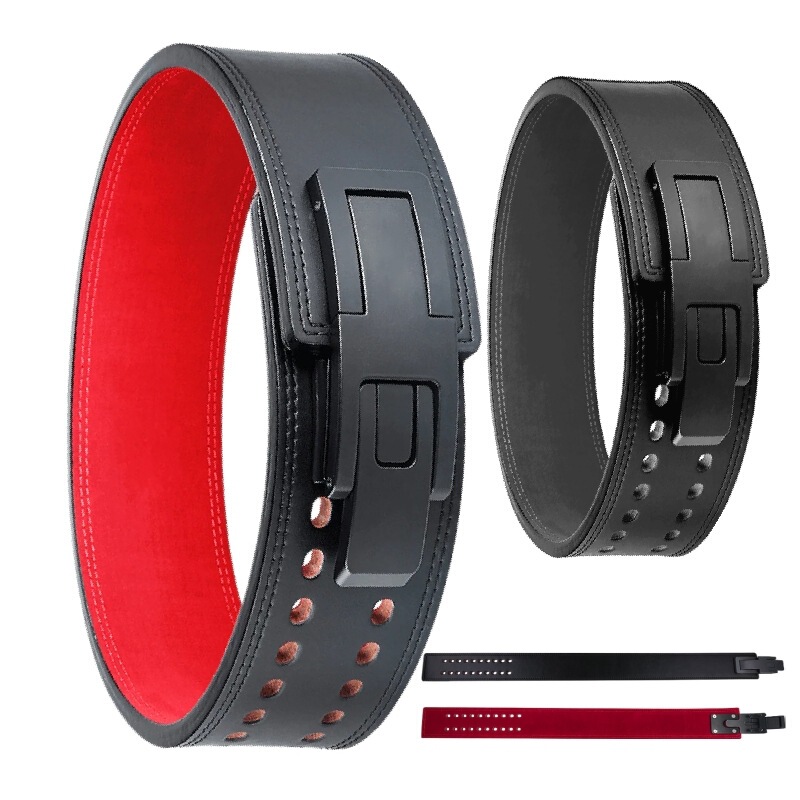 Fitness Belt Quick Buckle Powerlifting Professional Bodybuilding Sports Waist Support Weightlifting Squat Deadlift Can Be Customized with Waist and Abdomen