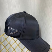 P家新款锦纶面料倒三角侧标棒球帽质量品质好男女四季可戴正确版