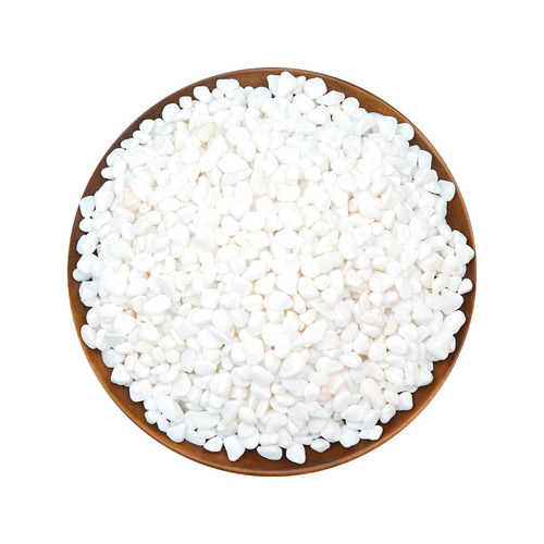 White Pebbles Gravel Snowflake White Rain Flower Stone Garden Courtyard Home Decoration Paving Landscape Beautification Scenery Stone 