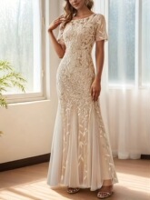 D 10610 Evening Gown with Sequins ����� �羳ŷ������ѷ