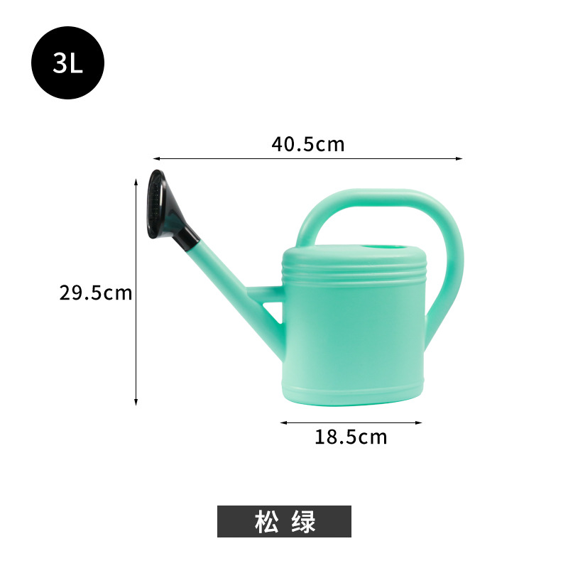 Herramientas de jardinería regadera hogar agrícola multi-especificación regadera de plástico portátil Venta directa de fábrica