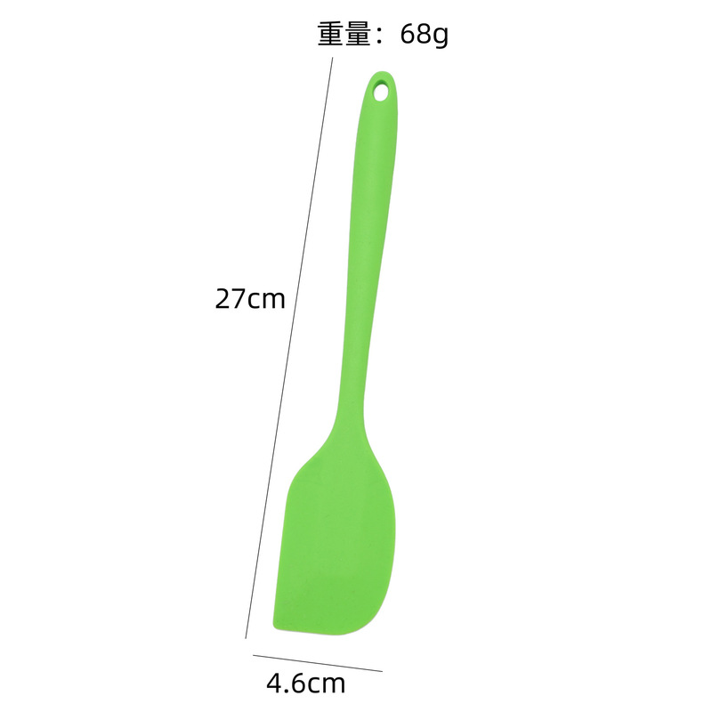 27CM一体式シリカゲルスクレーパー高温大型ケーキクリームナイフ焙煎ツールシャベルゴム焙煎|undefined