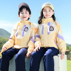 幼稚園服夏服黄色半袖運動会卒業写真六一夏クラス服セット小学生制服