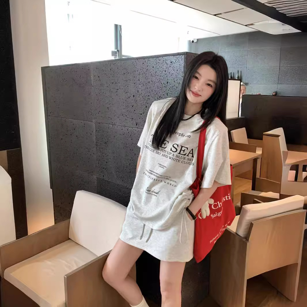  夏  L-4XL 大きいサイズ Tシャツ スカート