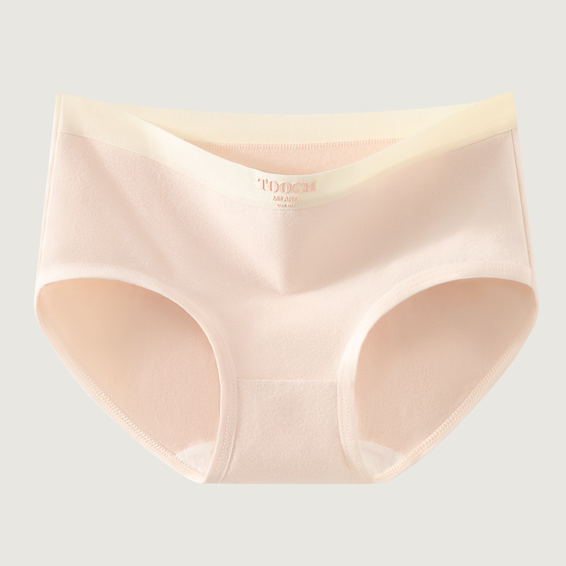 Ropa interior mujer algodón algodón antibacteriano entrepierna estilo fino de verano transpirable para niñas deportes triangulares pantalones cortos sin costuras