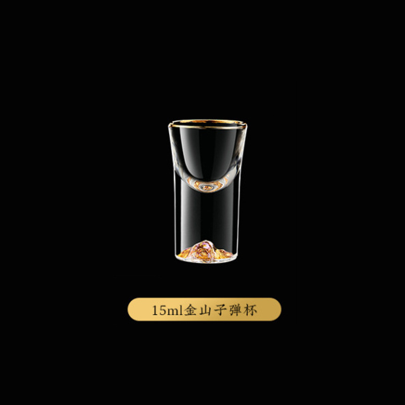 Vidrio de 100ml botella de licor con calibración de cantidad doméstica botella de licor de vino tinto pequeña botella de vinos de licor separador de licor