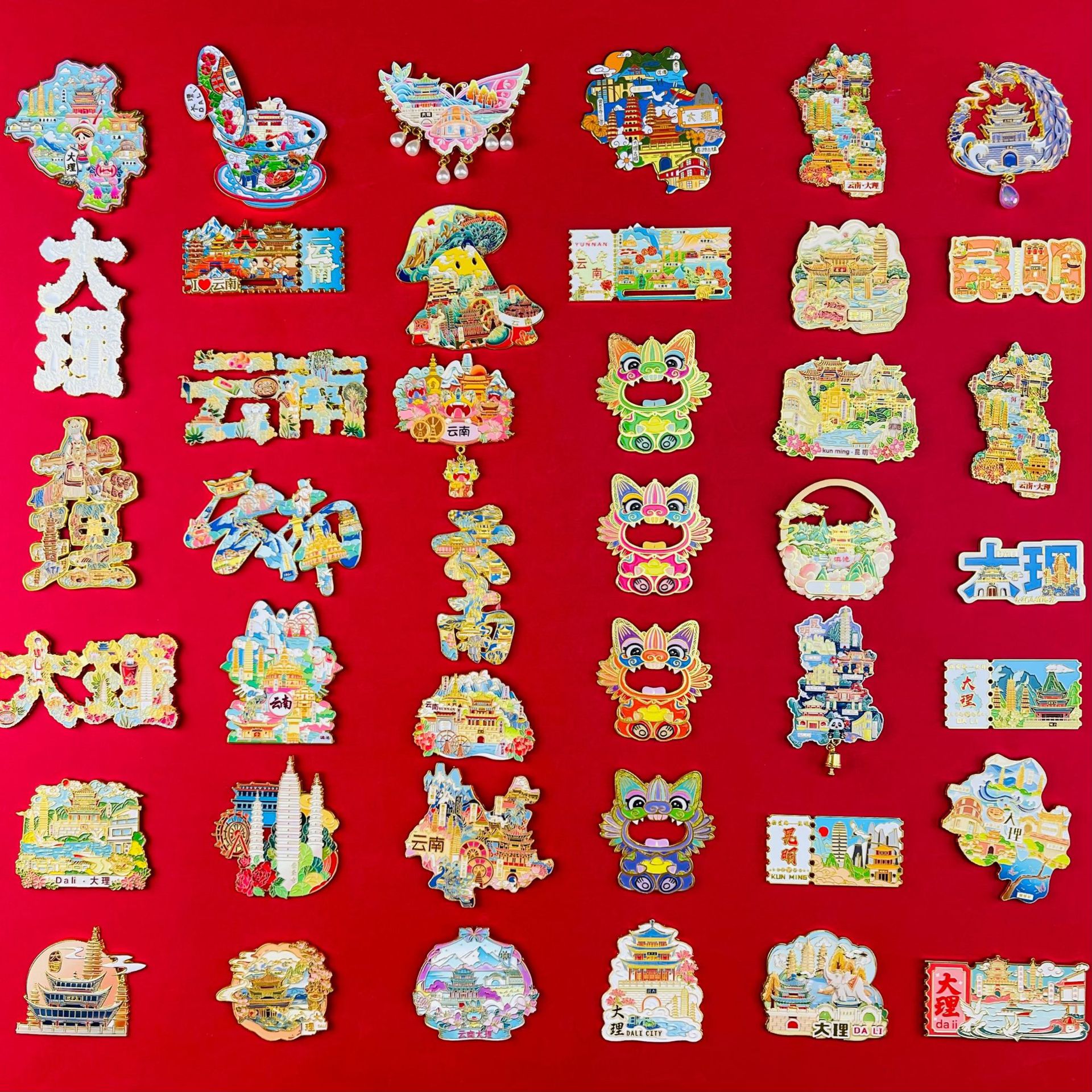 [Yunnan Alloy] Alloy Magnetic Metal Refrigerator Magnet Popular…