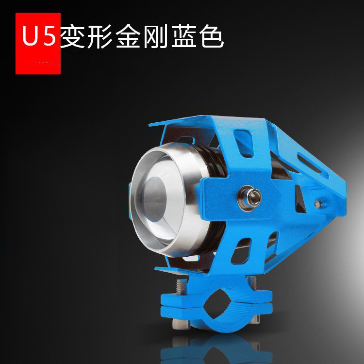 Motocicleta modificada U5 faro 12V - 80V vehículo eléctrico exterior LED foco superbrillante accesorios de lámpara de destello al por mayor