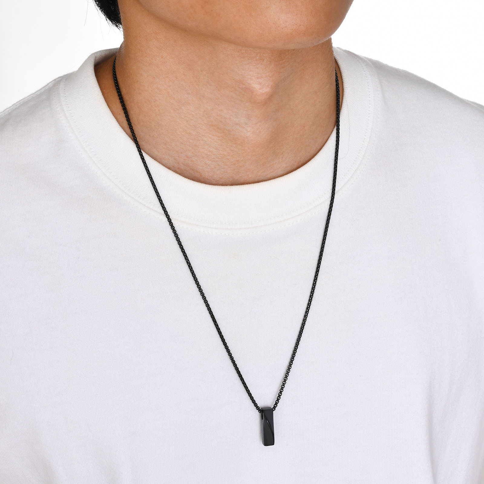 9g Weight Pendant Jewelry Making Type 304 Stainless Steel Chain Material 1 Piece Quantity Party, Street Occasion 304 Stainless Steel Material Geometric Pattern All Seasons Season Men's Gender Plating Design Simple Style, Classic Style Style Simple Style Classic Style Geometric 304 Stainless Steel Plating Men's Men Pendant Necklaces 9
