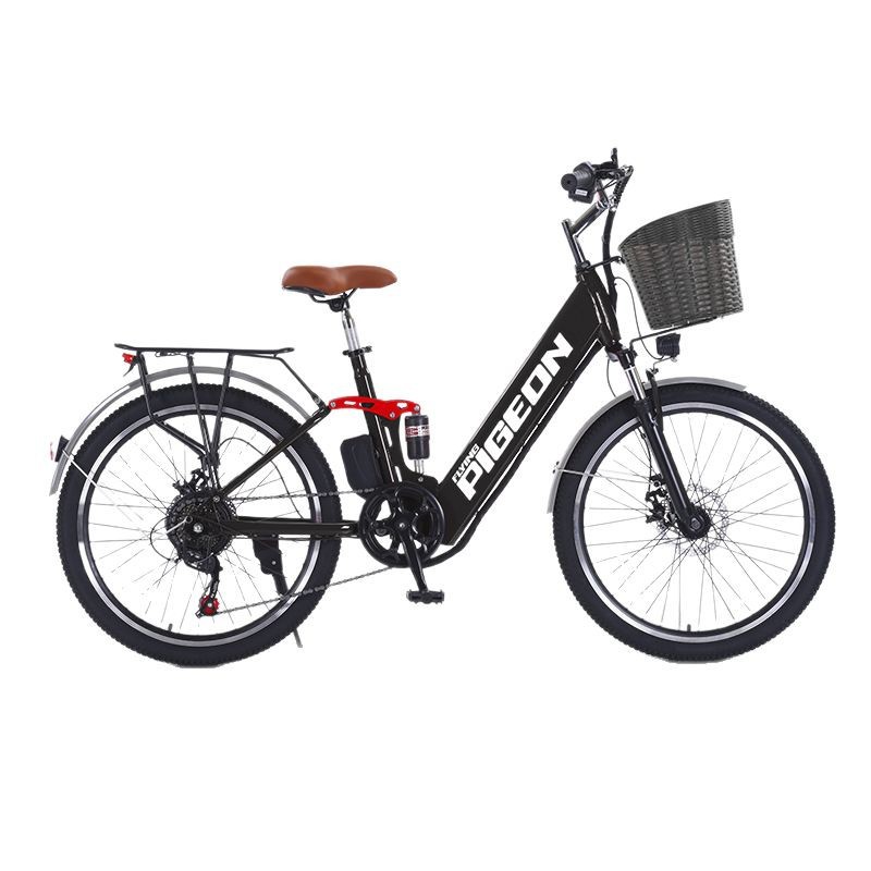 Flying Pigeon Bicicleta asistida eléctrica Bicicleta de montaña con batería de litio de alta resistencia Coche de batería para hombres y mujeres Coche de batería para adultos Motocicleta