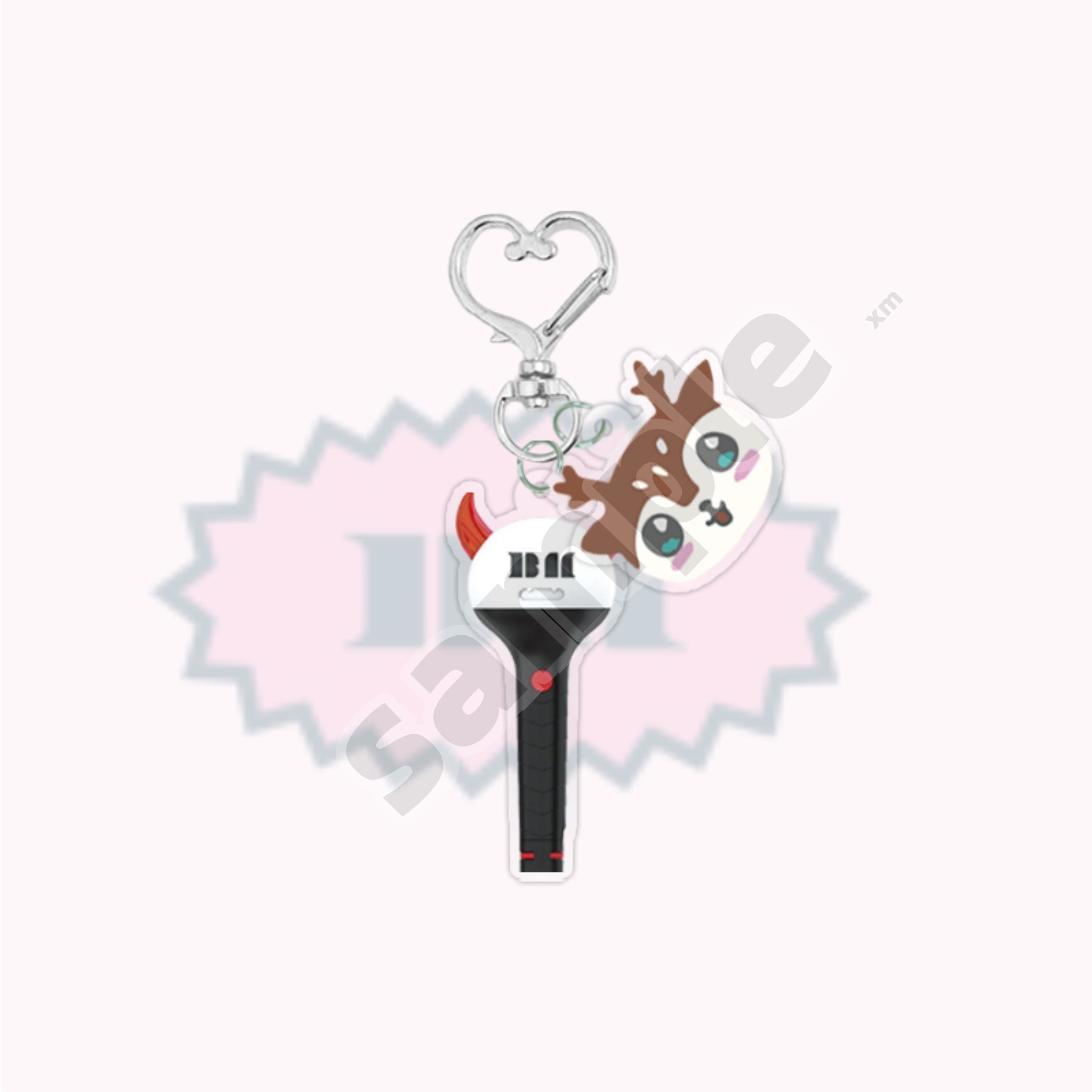 clu BABYMONSTER Acrylic Keychain Backpack Light Stick Pendant AHYEON Bags Accessories Star Peripheral ulc