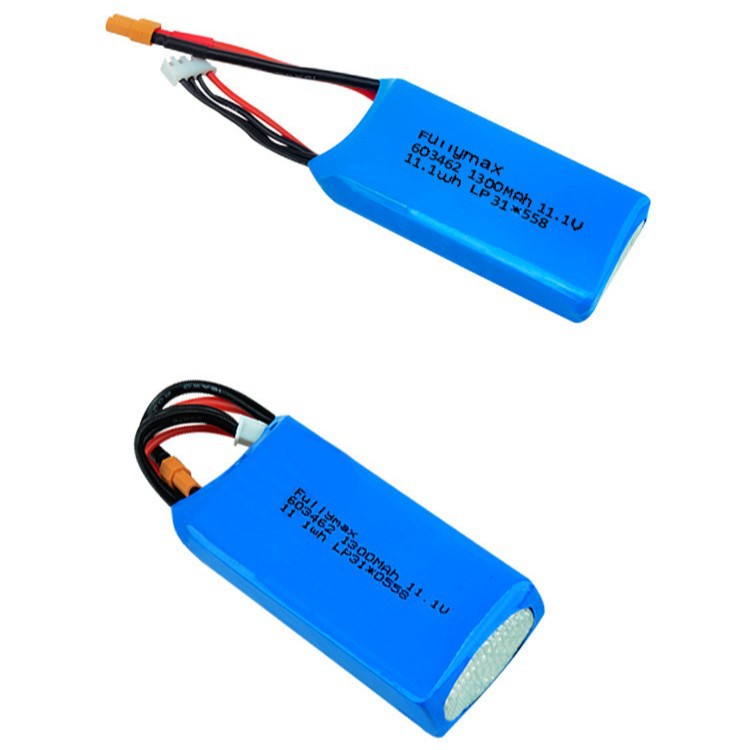锂电池改装伟力X450-002 3S 11.1V 1000MAH 1300MAH 遥控车聚合物