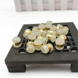 Gold Inlaid Jade Fortune Pendant Wholesale, Live Streaming Jewelry Event Sales, Promotional Gifts