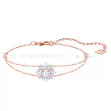 太阳花手链【玫瑰金色】
