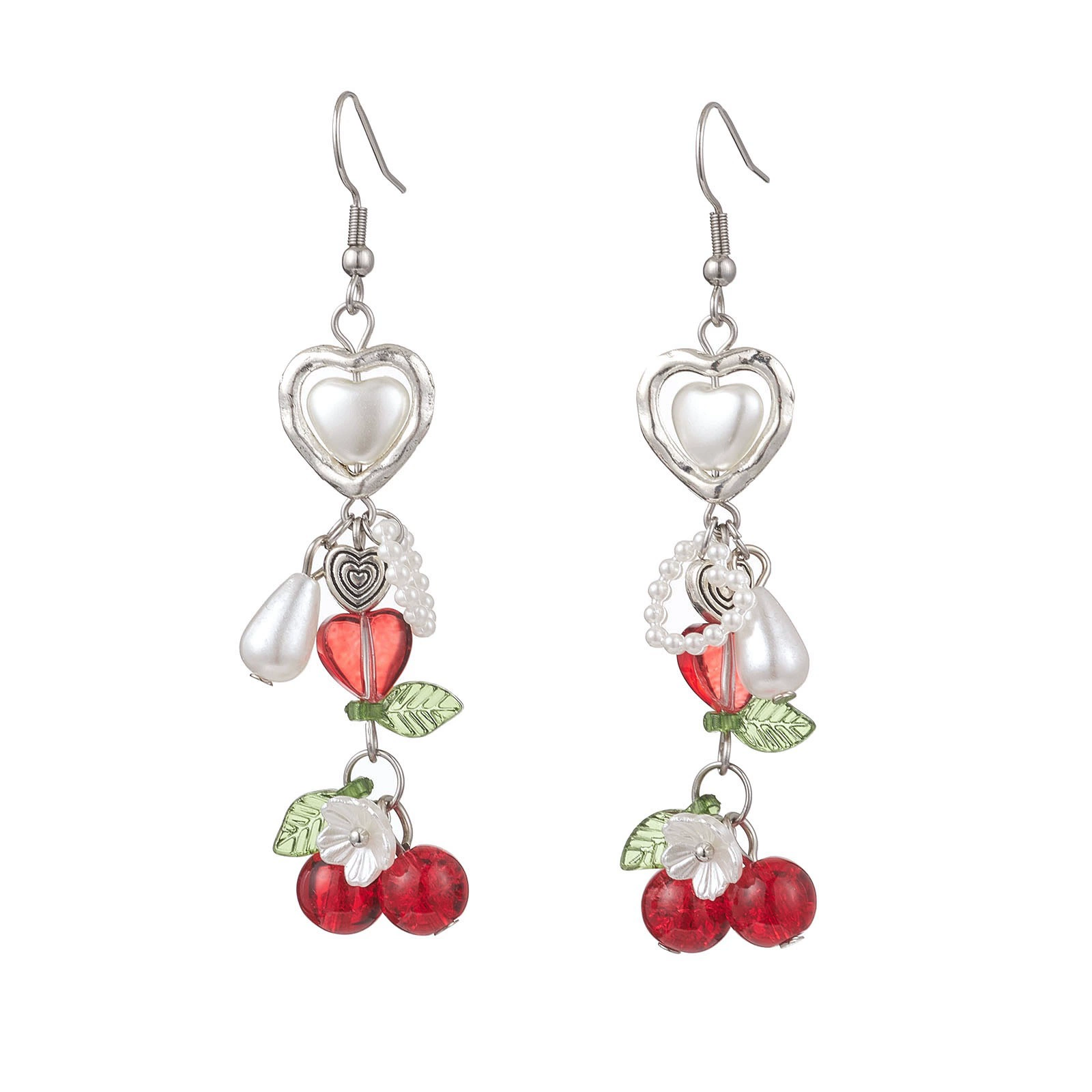 Серьги из органического кристалла, серьги, серебряная игла, аксессуар, образец серебра 925, оптом