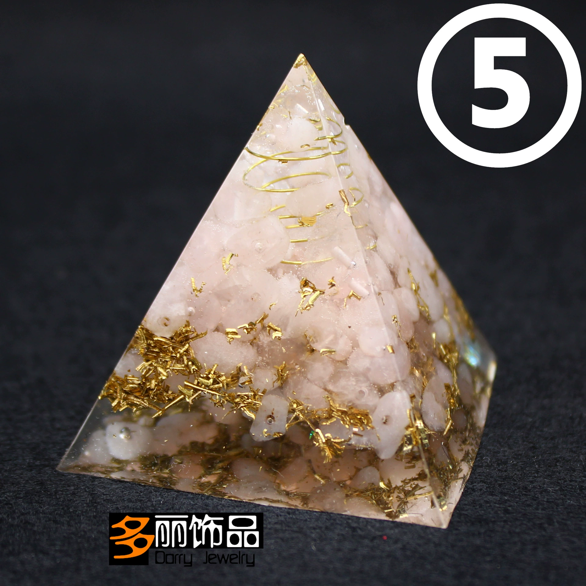 Кросс-бордер смоля jewelry wholesale 6 cm кристаллический шар пирамиды для гостиной орнамент кристаллический дробленный гель изделия