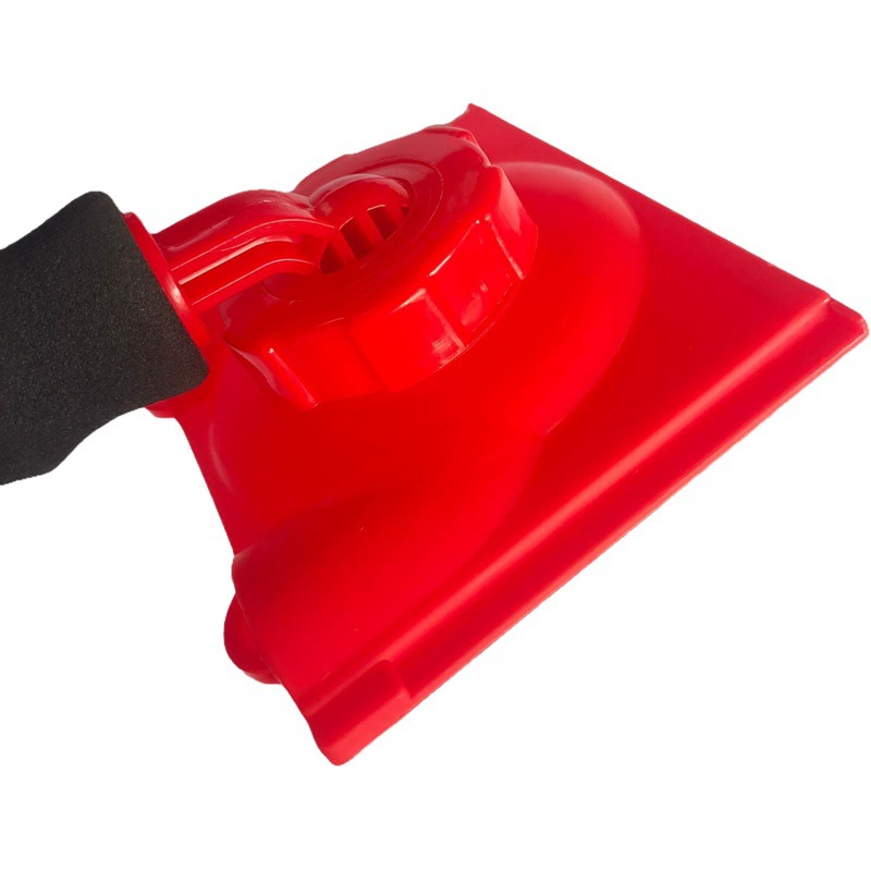 Прямые поставки с завода 5inch Кисть для пластин из латексной шерсти с черной ручкой-футляром можно подключить к телескопичному стержню и съемному