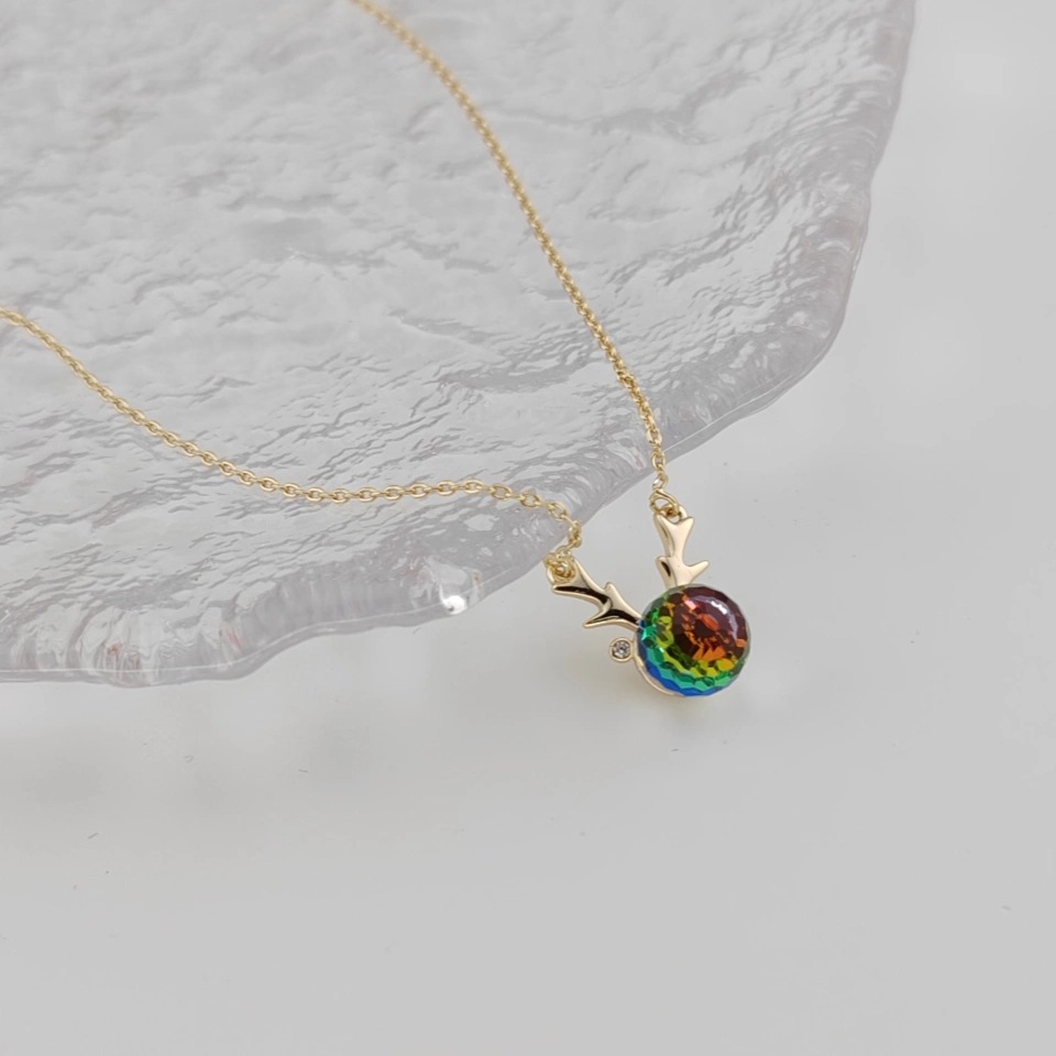 Xuping nueva moda de la serie de joyas de Navidad al por mayor simplista encantadora atmósfera de Navidad fácil de poner joyas mujeres