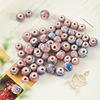 Ceramics with accessories, beads for elementary school students, materials set, purse, bracelet with beads, 8mm, handmade