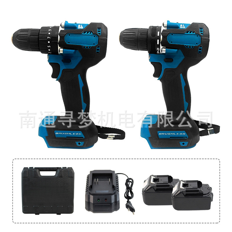 家用充电式无刷手电钻迷你可便携电动螺丝刀手持式锂电钻电动E18