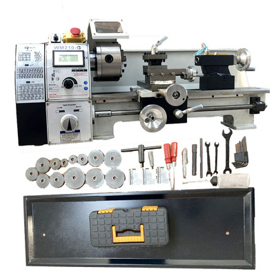 Обновление WM210G Metal Car Tale может быть доступен в автомобильной резьбе Home Multi -Function Micro -Lathe Маленькие машины