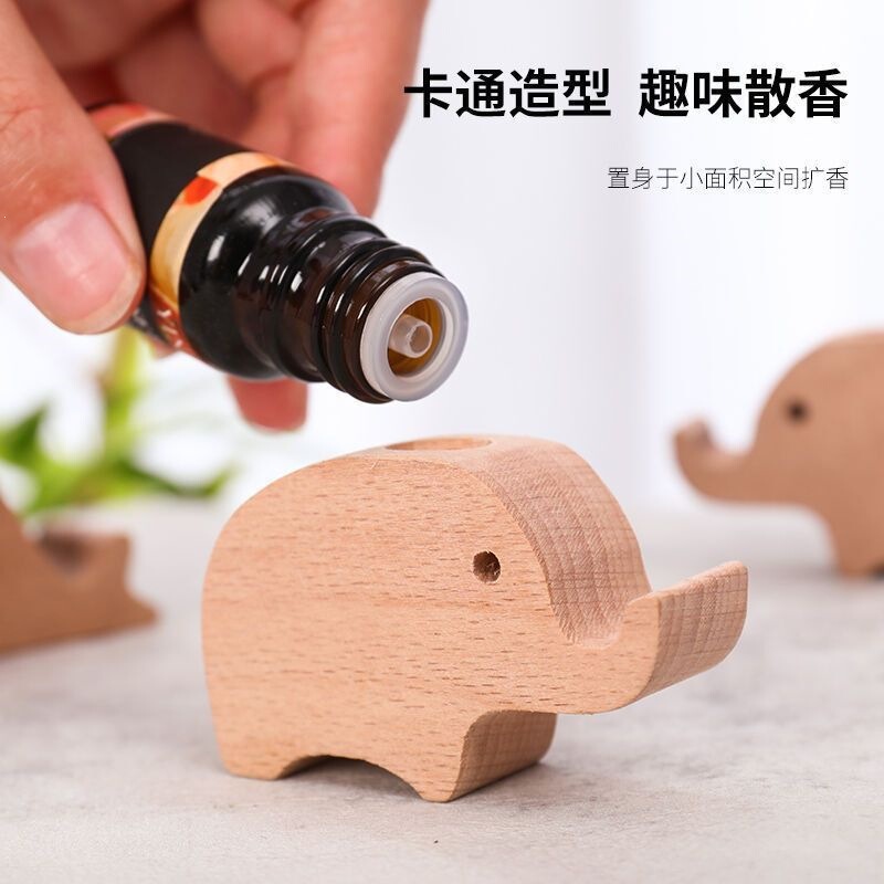 Mosquito Repellent Essential Oil Diffuser, Wood-Based Aroma Diffuser, Home Wardrobe Ornament, Bedside Accessory