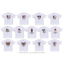 pe X HelloKitty25 新作milo文字プリントゆったり男女兼用カップル向け半袖Tシャツ