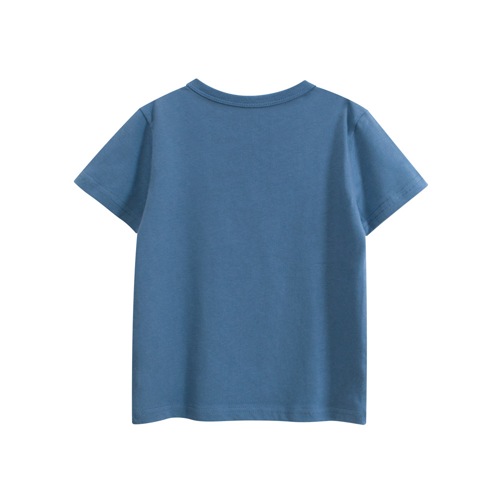 27kids marca de moda ropa para niños 2025 verano nueva ropa para niños camiseta de manga corta ropa de bebé para hombres