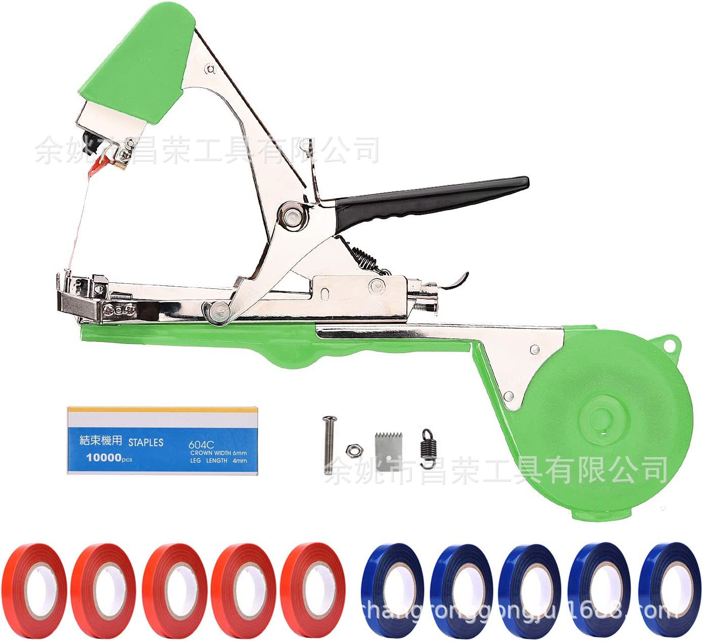 葡萄园胶带工具用于植物，花园植物绑扎机套装，结束机 源头工厂