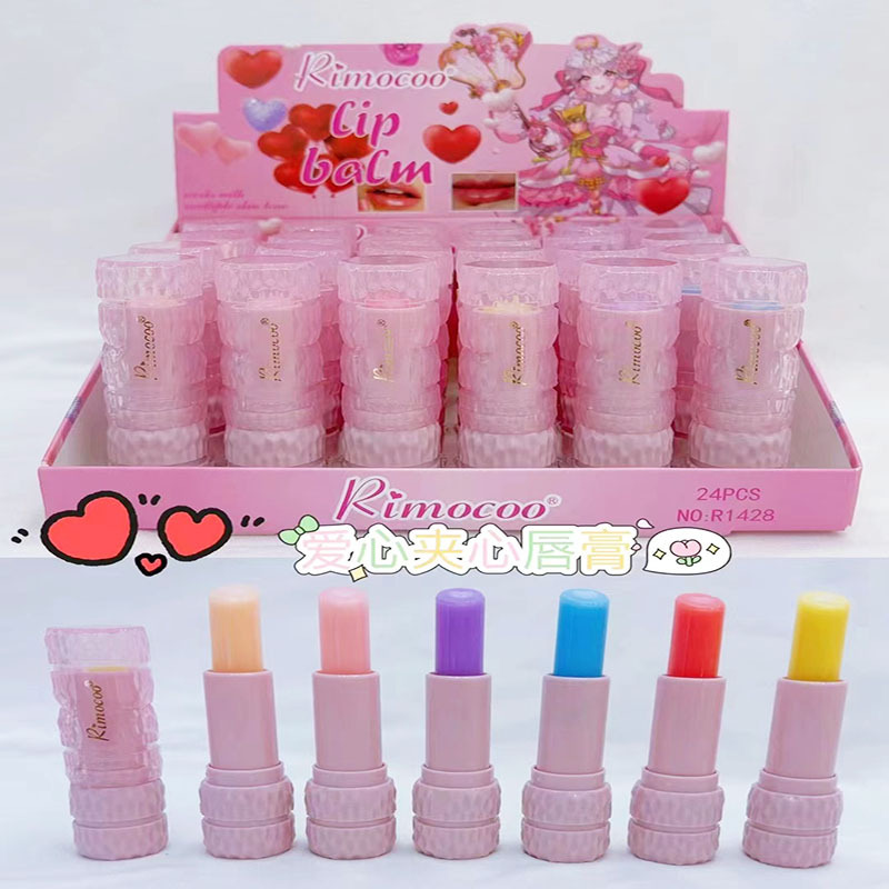Nuevo comercio exterior transfronterizo amor sándwich color lipstick azúcar amor sándwich lipstick Yiwu maquillaje spot