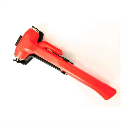 Life-Saving Hammer, One Hammer to Break – Qəza çəkici - red-with-stand-paper-card-packaging