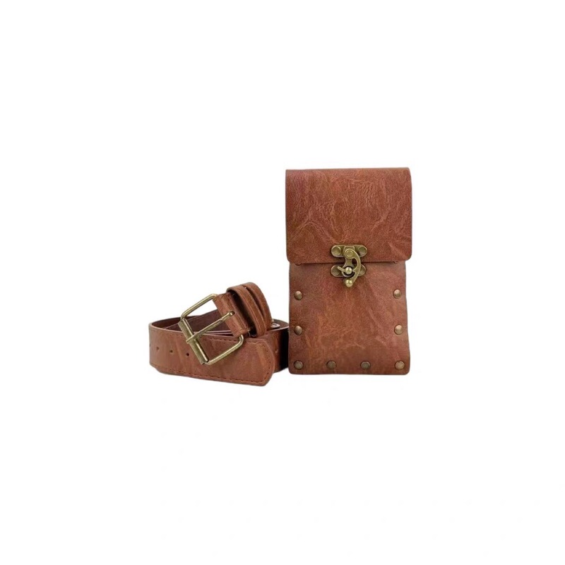 Amazon Hot Selling Steampunk Mobile Phone Bag Medieval Renaissance Cosplay Accessories Sports Waist Bag Amazon Hot Selling Steampunk Mobile Phone Bag Medieval Renaissance Cosplay Accessories Sports Waist Bag